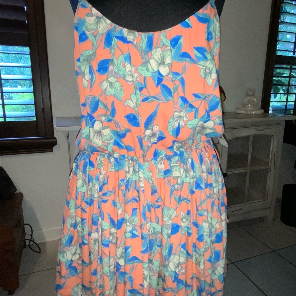 NWT Free People Dress adjustable waist and pockets